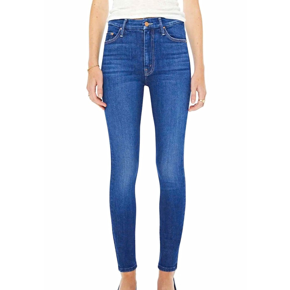 MOTHER High Waisted The Looker Jeans Womens 28 Retail $248